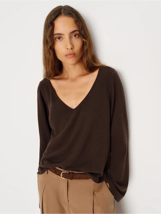 Reformation Tops - Reformation, Mabel Knit Top, Brown, Size S